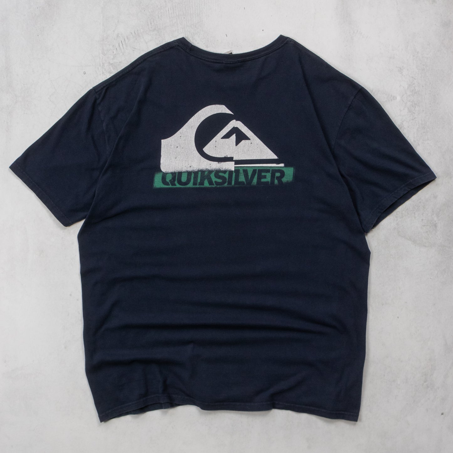 Vintage 2000s Quiksilver Spellout Tee - XXL