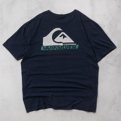 Vintage 2000s Quiksilver Spellout Tee - XXL