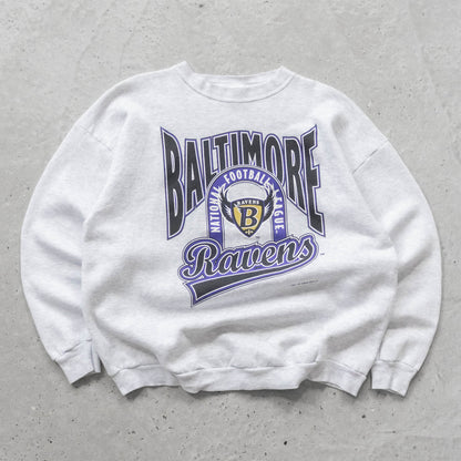 Baltimore Ravens Logo 7 NFL Sweatshirt - 90s (XL)