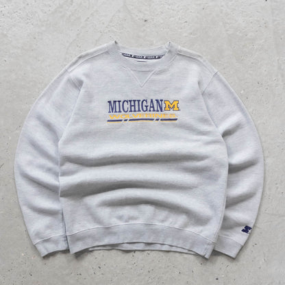 Michigan Wolverines Starter NCAA Sweatshirt - 90s (M)