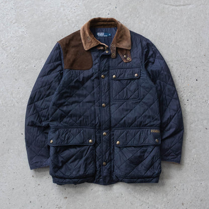 Vintage 2000s Polo Ralph Lauren Quilted Hunting Jacket - S