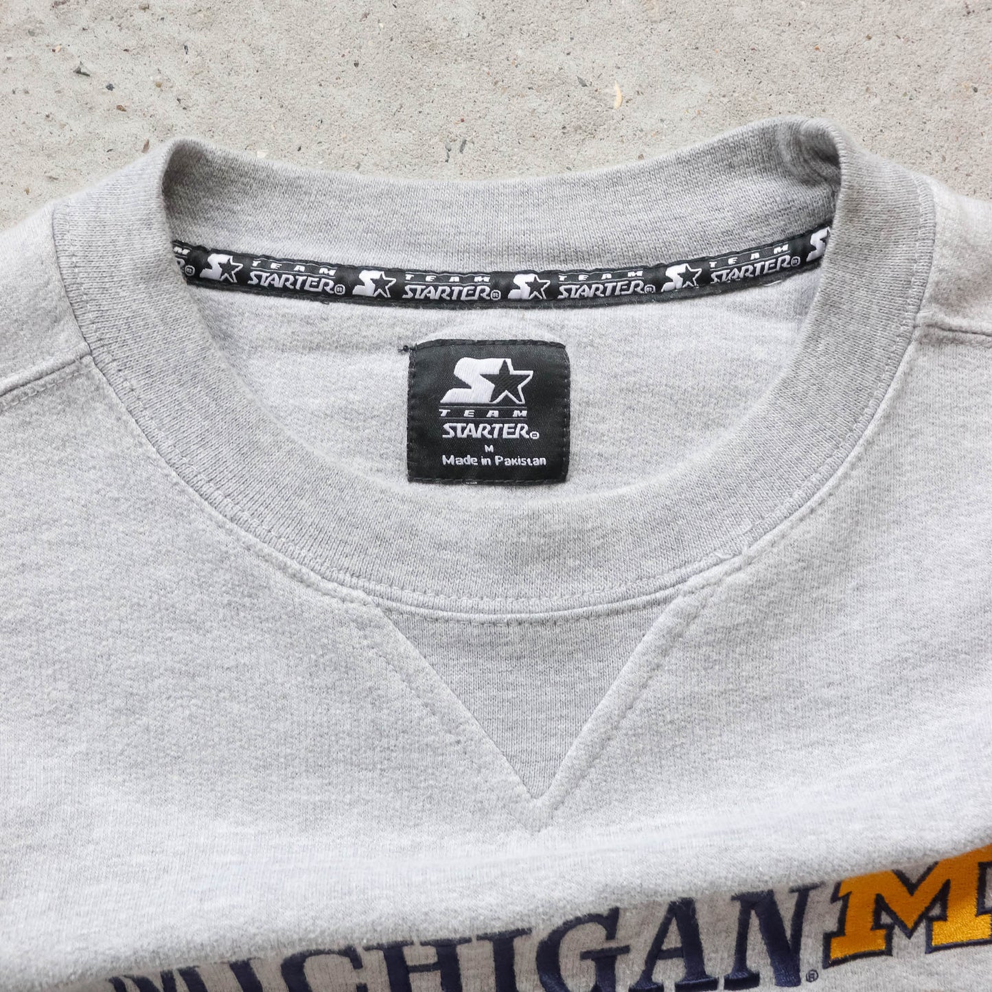 Michigan Wolverines Starter NCAA Sweatshirt - 90s (M)