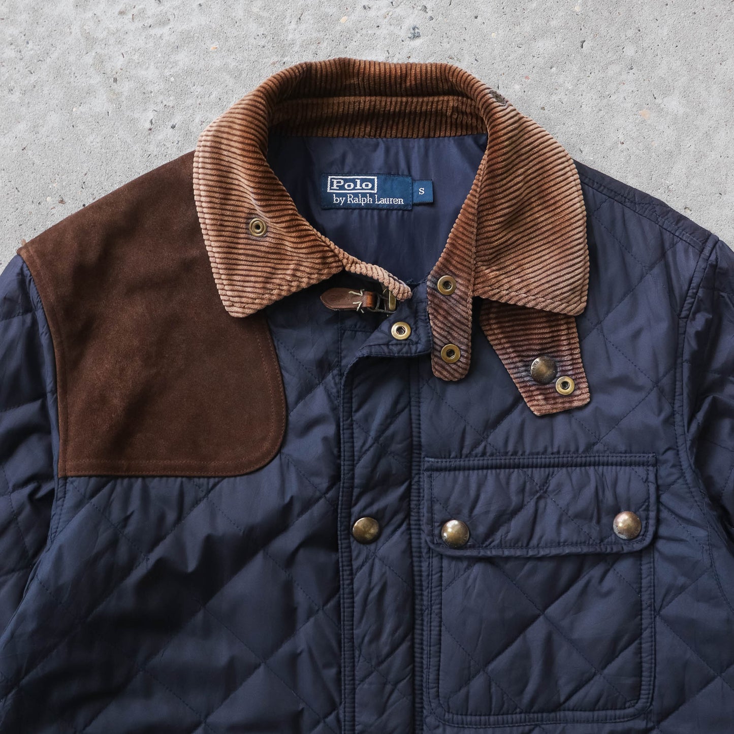 Vintage 2000s Polo Ralph Lauren Quilted Hunting Jacket - S