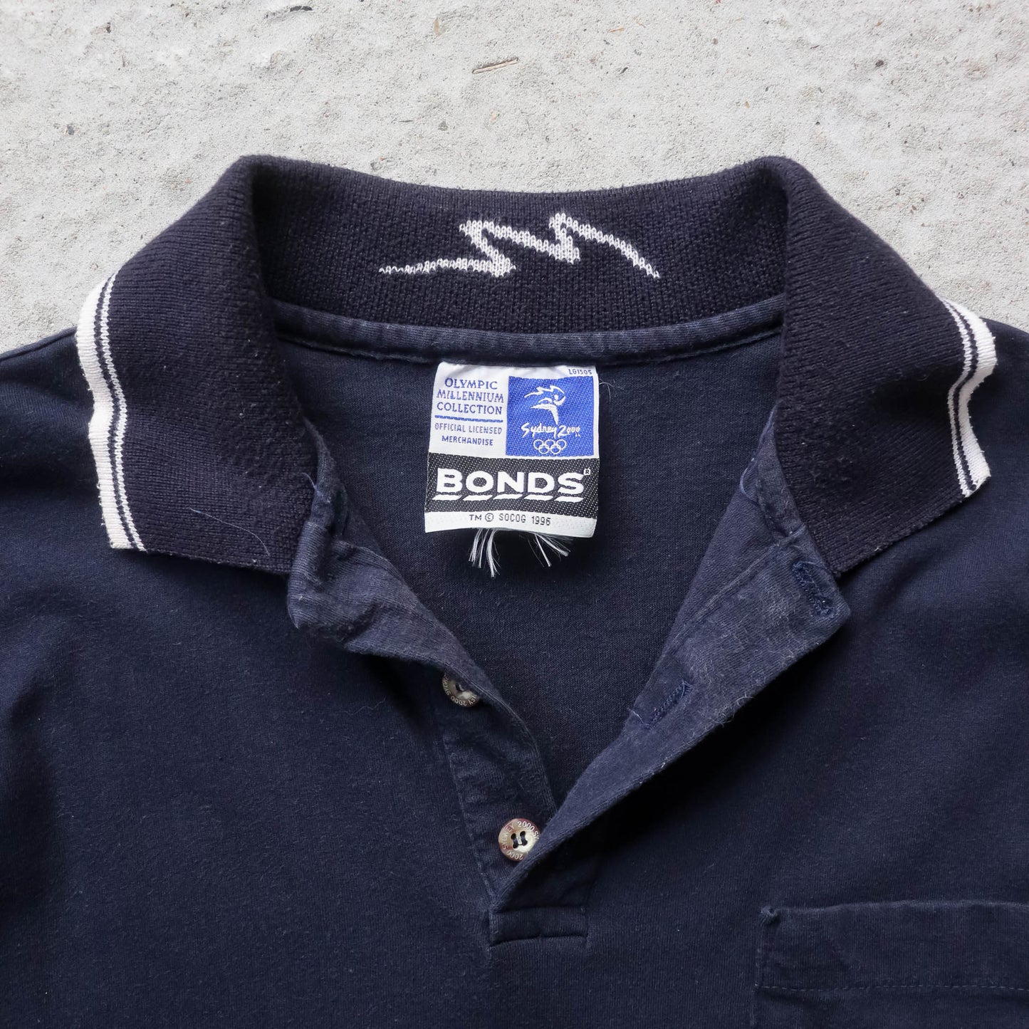 Sydney Olympics Bonds Polo Shirt - 2000 (L)