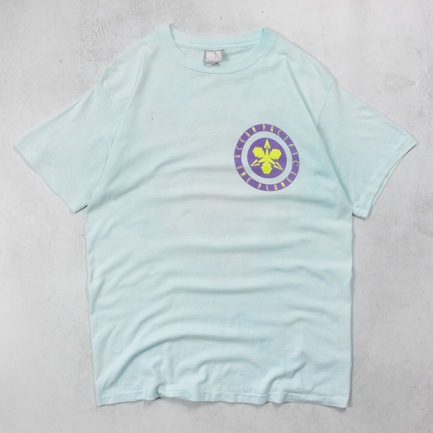 Vintage 1991 Ocean Pacific Graphic Tee - M