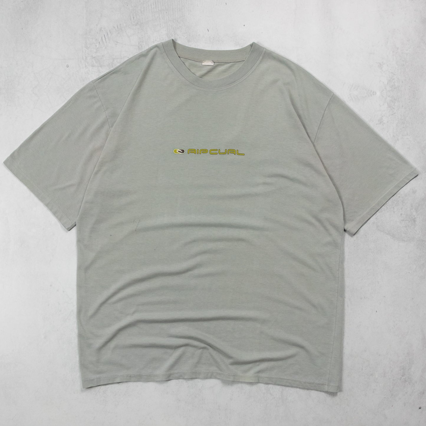 Vintage 90s Rip Curl Spellout Tee - XL