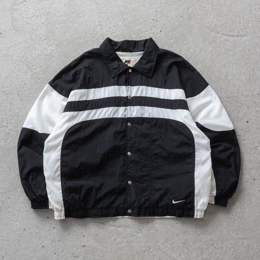 Vintage 90s Nike Mini Swoosh Coach Jacket - XL