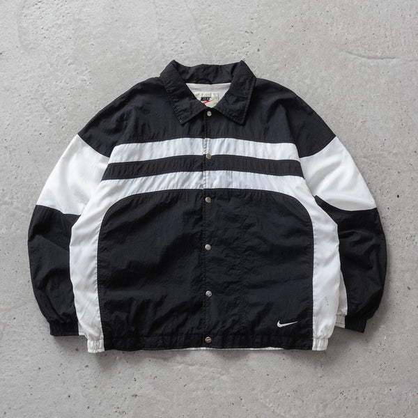 Vintage 90s Nike Mini Swoosh Coach Jacket - XL