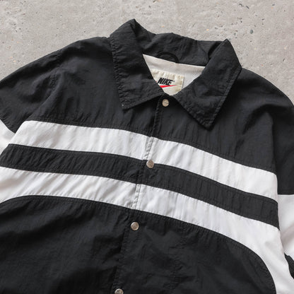 Vintage 90s Nike Mini Swoosh Coach Jacket - XL