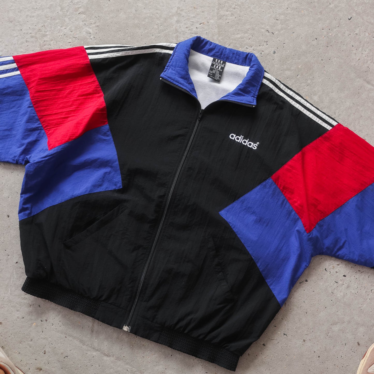 Vintage 90s Adidas Windbreaker Jacket - XL