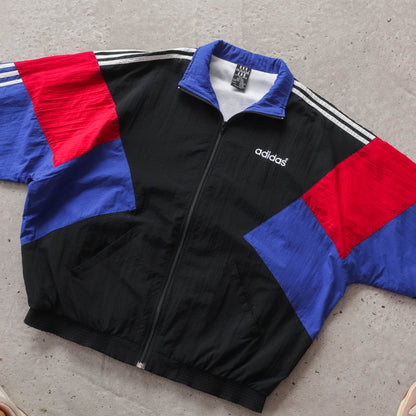 Vintage 90s Adidas Windbreaker Jacket - XL