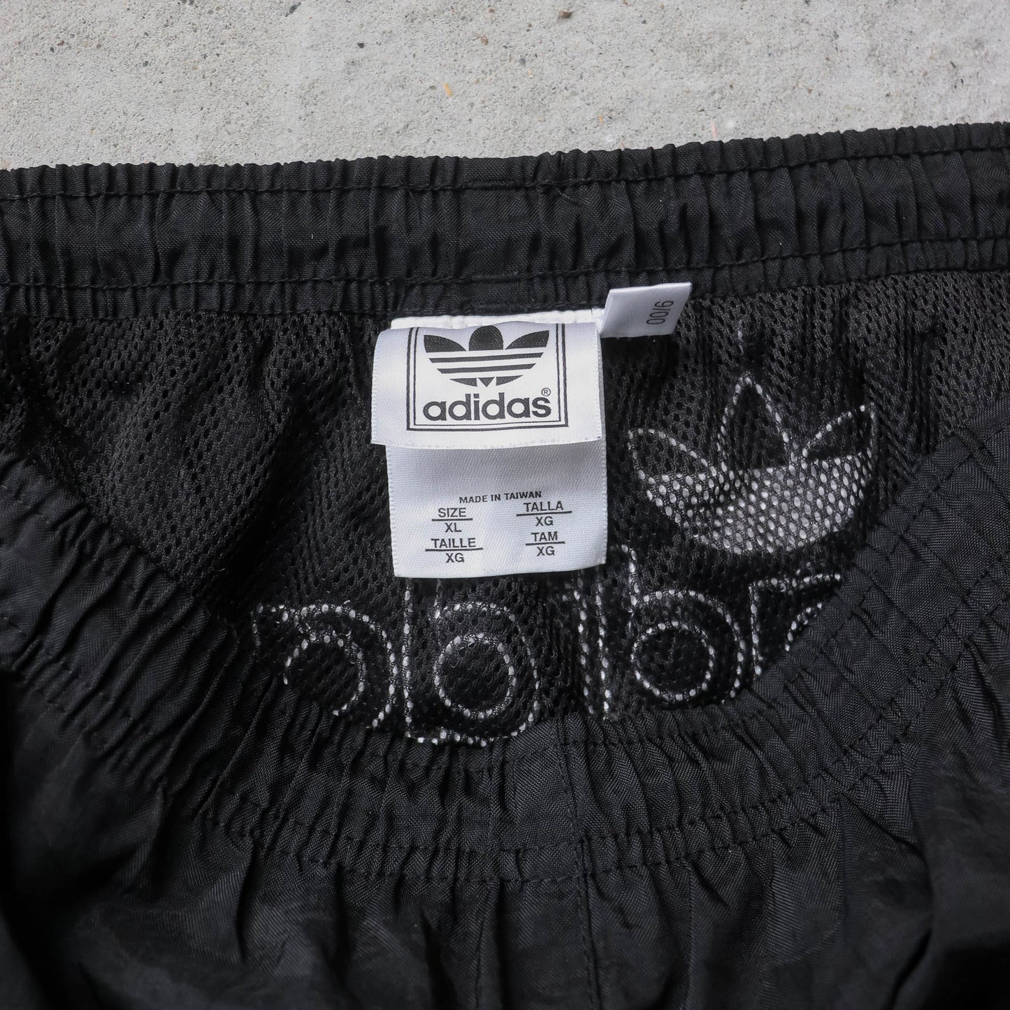 Adidas Trefoil Spellout Track Pants - 90s (XL)