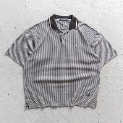 Versace Jeans Couture Patterned Polo Shirt – 90s (XL)