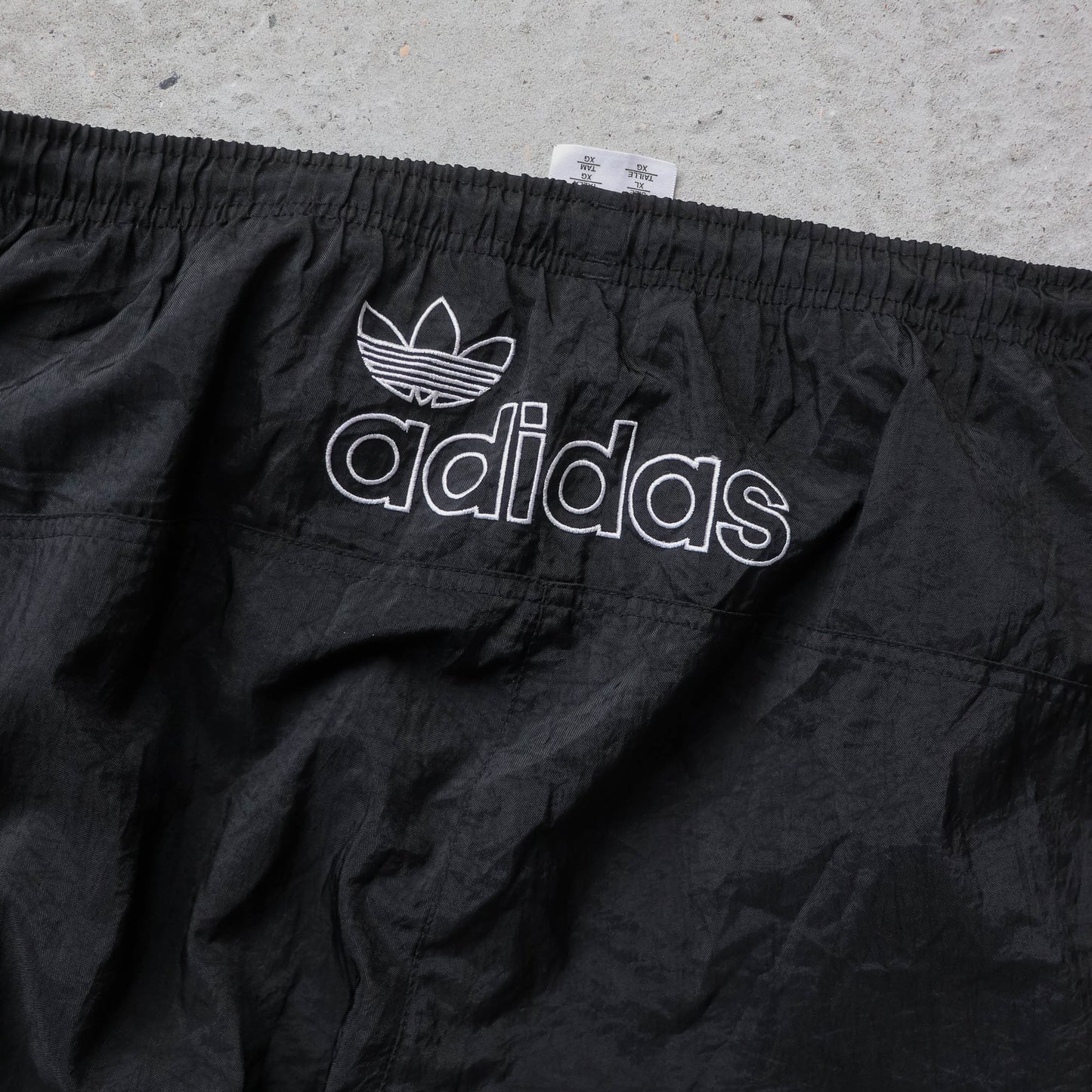 Adidas Trefoil Spellout Track Pants - 90s (XL)