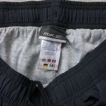 Reebok Two-Tone Embroidered Track Pants - 2000s (M)