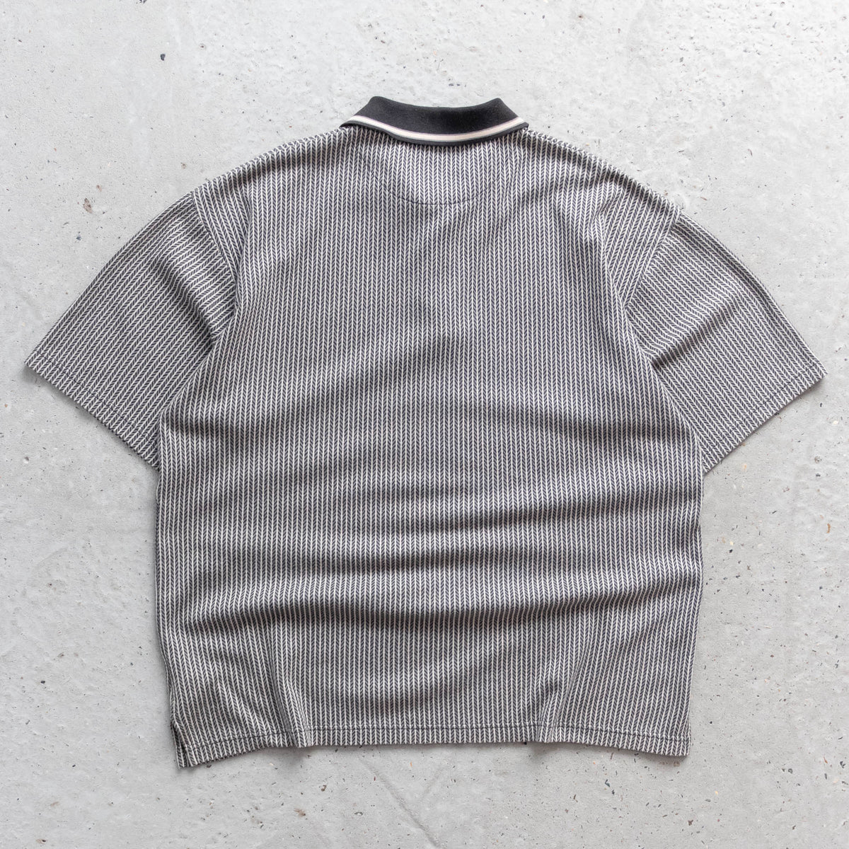 Versace Jeans Couture Patterned Polo Shirt – 90s (XL)