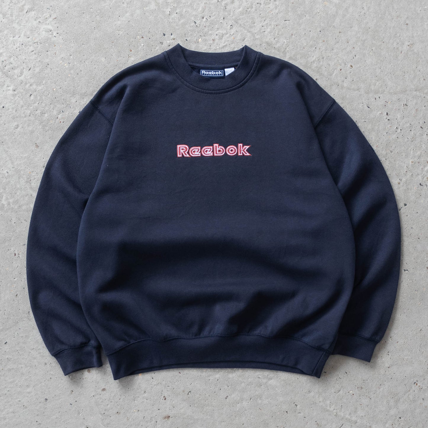 Vintage 90s Reebok Embroidered Sweatshirt - S
