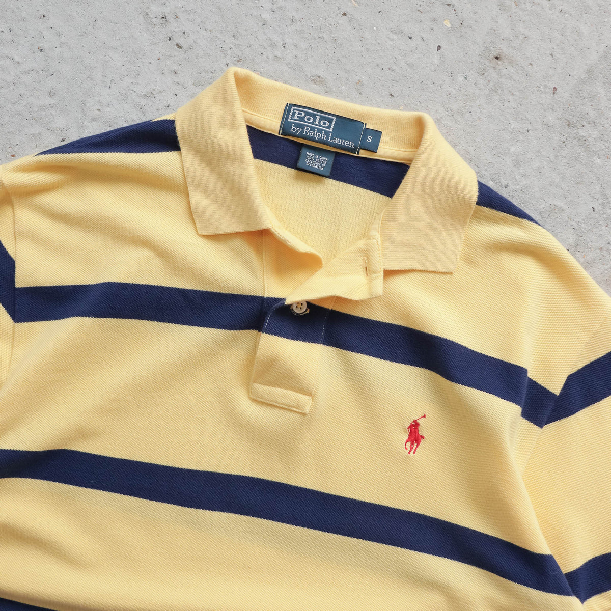 Polo Ralph Lauren Striped Polo Shirt – 2000s (S)