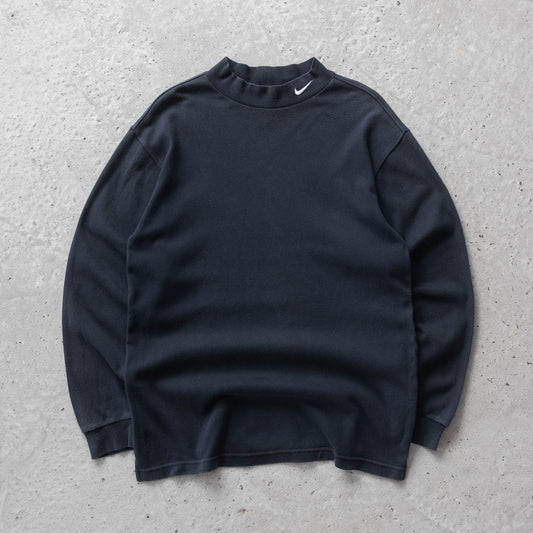 Vintage 90s Nike Golf Mockneck Shirt - M