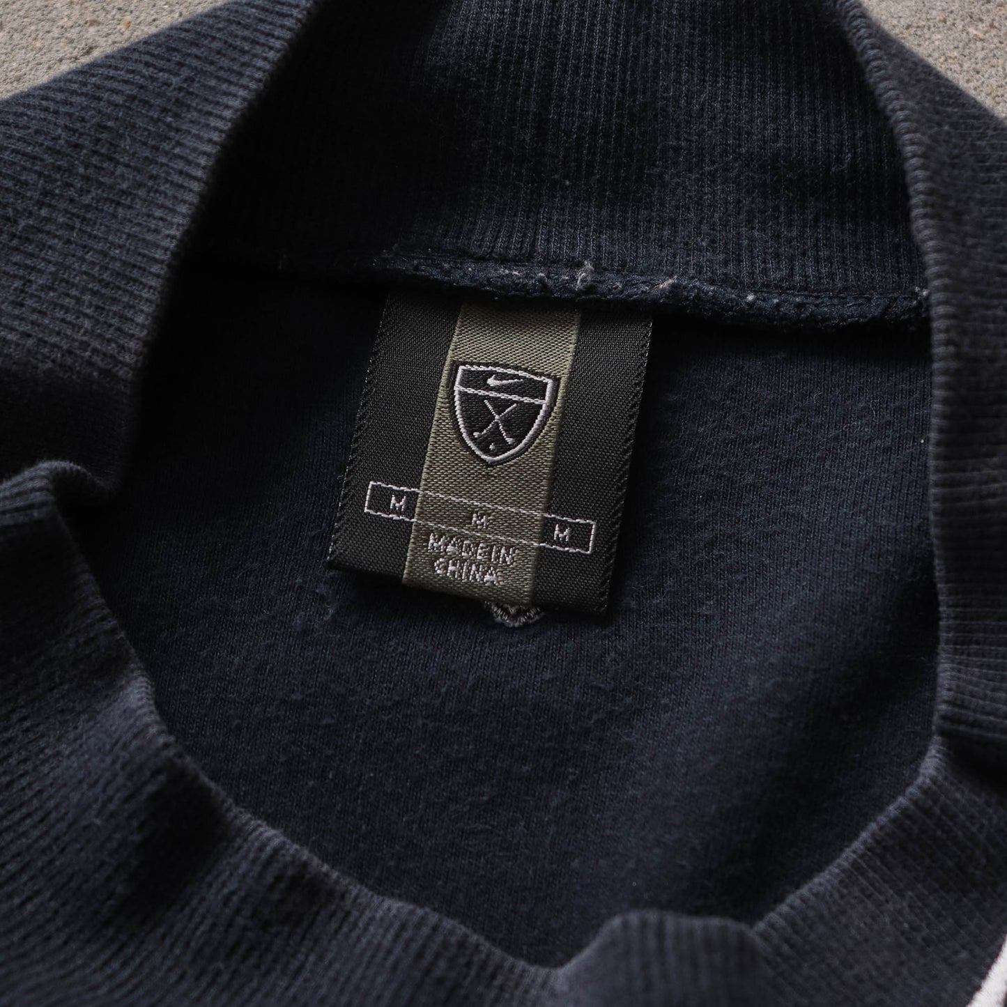 Vintage 90s Nike Golf Mockneck Shirt - M