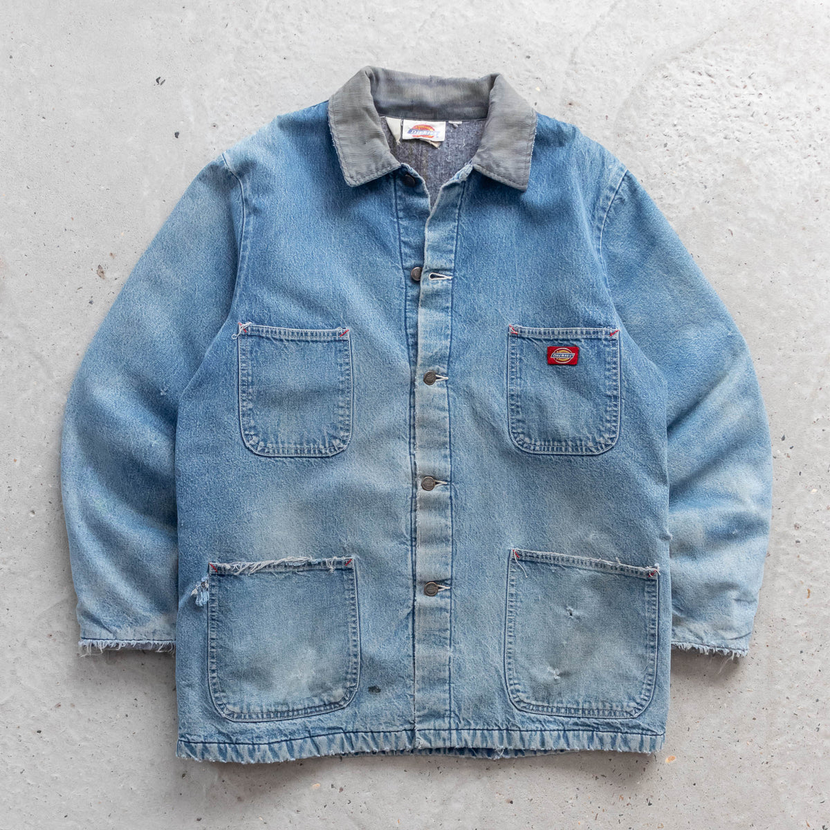 Dickies Blanket Lined Denim Chore Jacket – 90s (L)