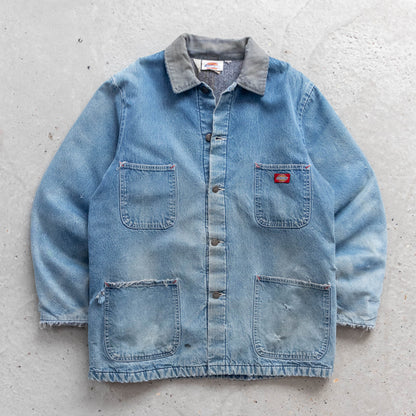 Dickies Blanket Lined Denim Chore Jacket – 90s (L)