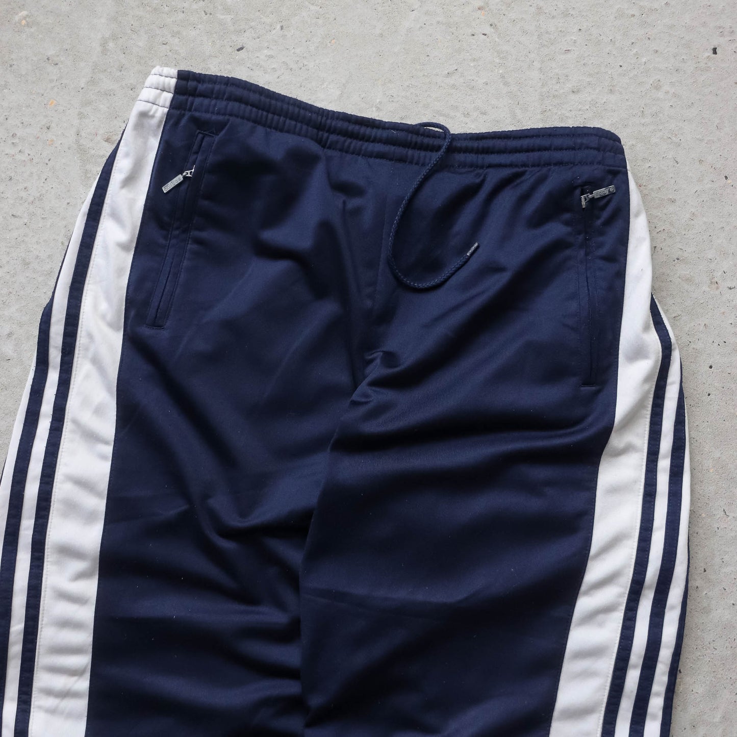 Adidas 3-Stripe Breakaway Popper Track Pants - 90s (M)