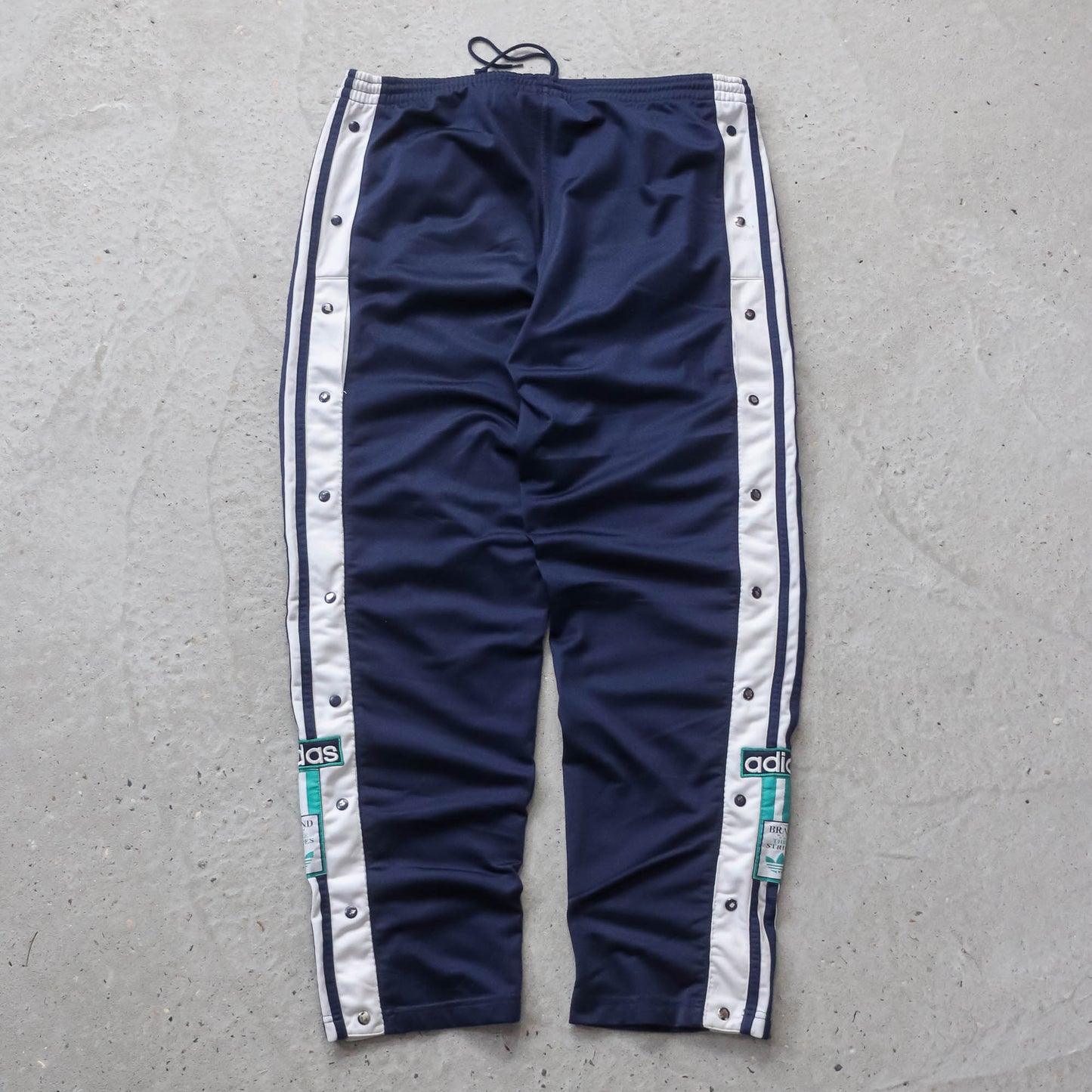 Adidas 3-Stripe Breakaway Popper Track Pants - 90s (M)