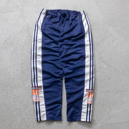 Adidas 3-Stripe Breakaway Popper Track Pants - 90s (L)
