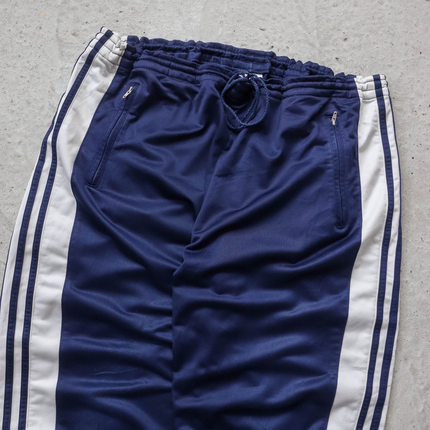 Adidas 3-Stripe Breakaway Popper Track Pants - 90s (L)