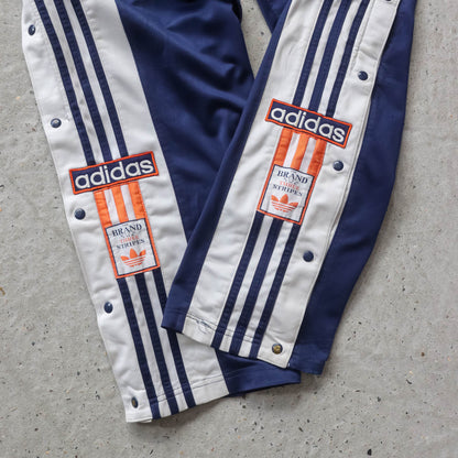 Adidas 3-Stripe Breakaway Popper Track Pants - 90s (L)