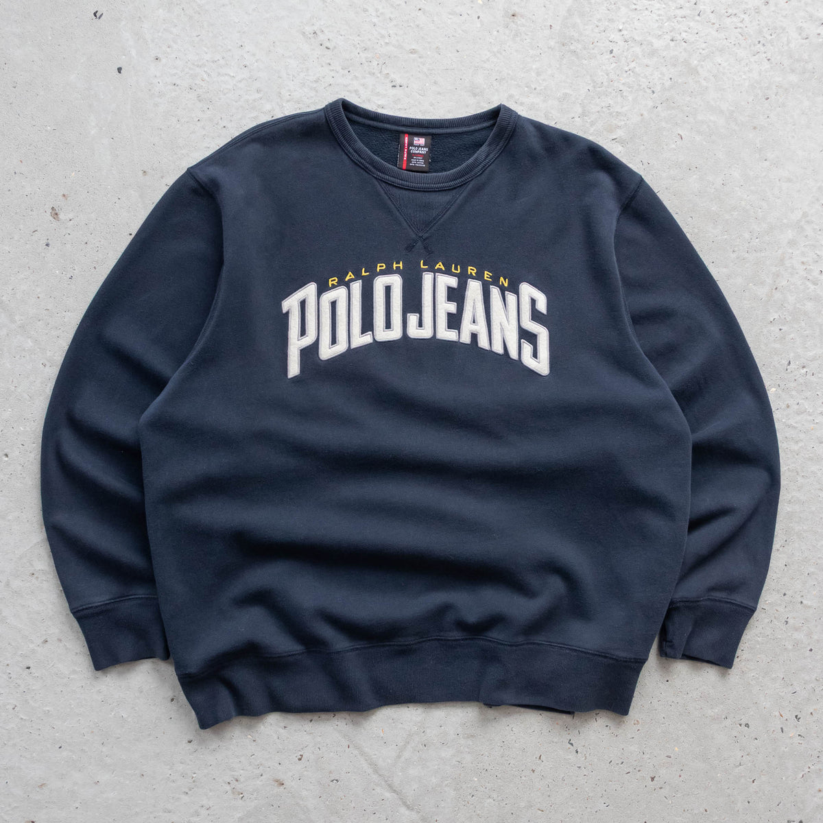 Polo Jeans Ralph Lauren Spellout Sweatshirt – 2000s (XL)