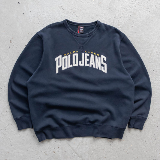 Polo Jeans Ralph Lauren Spellout Sweatshirt – 2000s (XL)