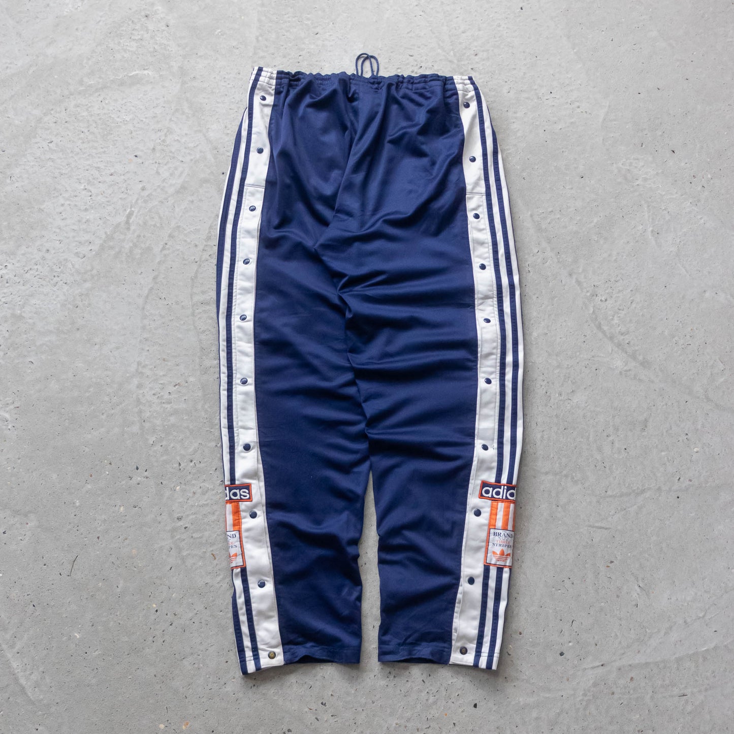 Adidas 3-Stripe Breakaway Popper Track Pants - 90s (L)