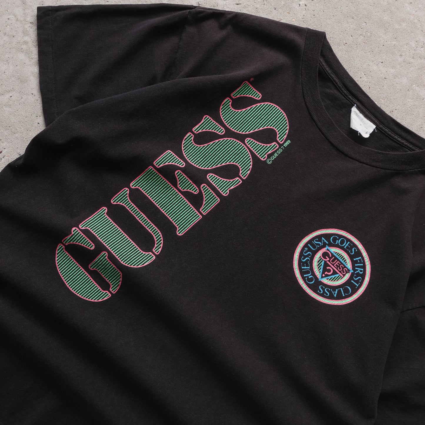 Vintage 80s Guess Jeans Tee - L