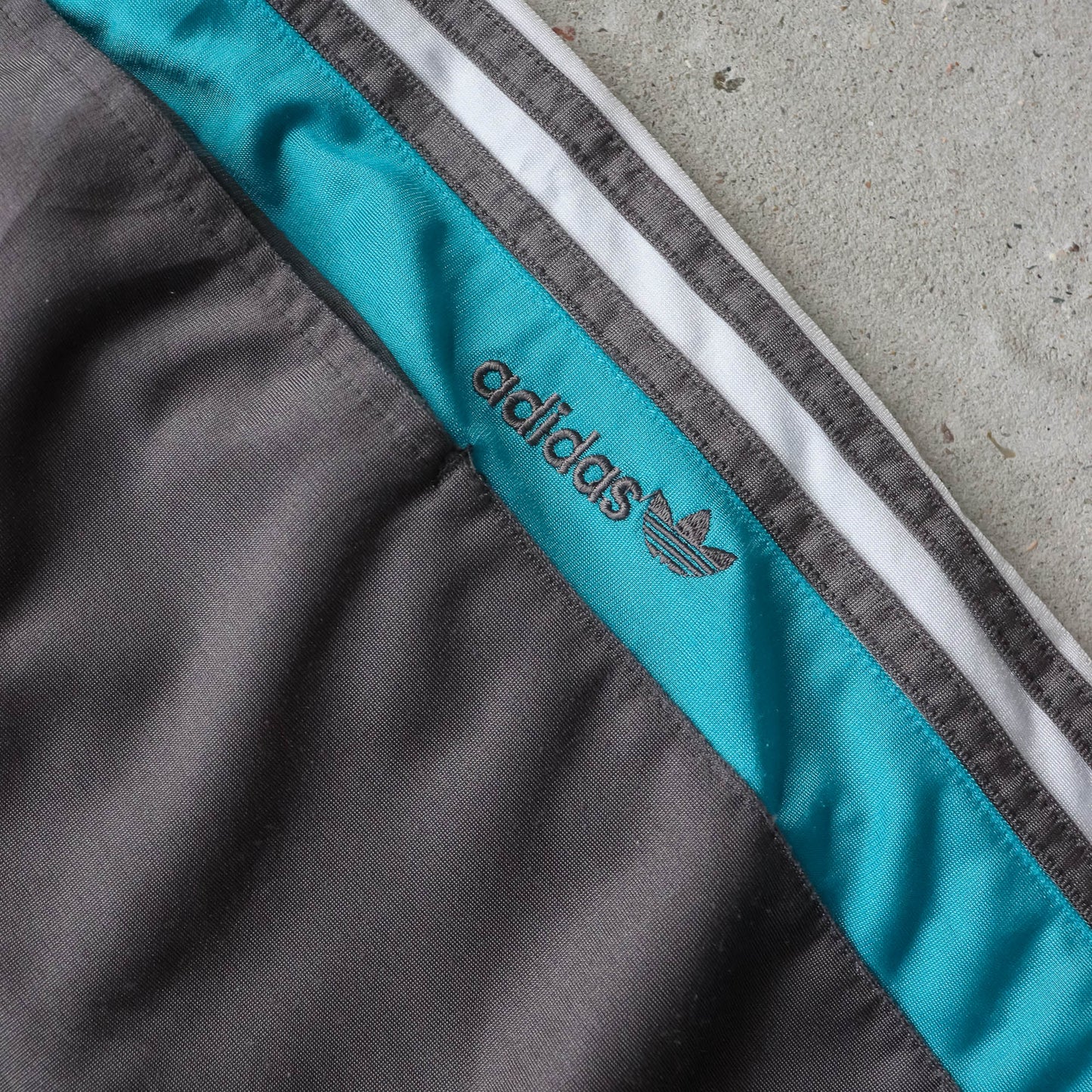 Adidas 3-Stripe Breakaway Popper Track Pants - 90s (L)
