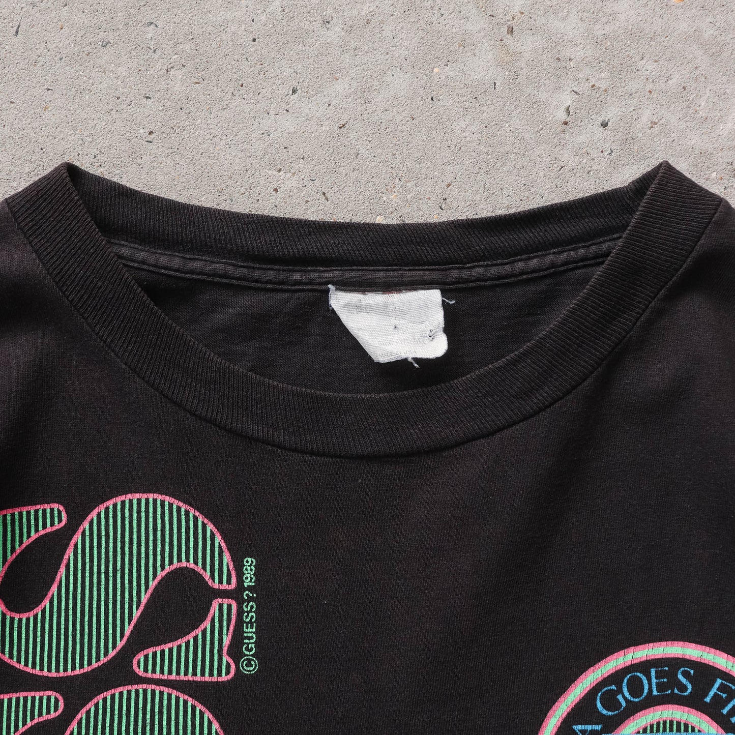 Vintage 80s Guess Jeans Tee - L