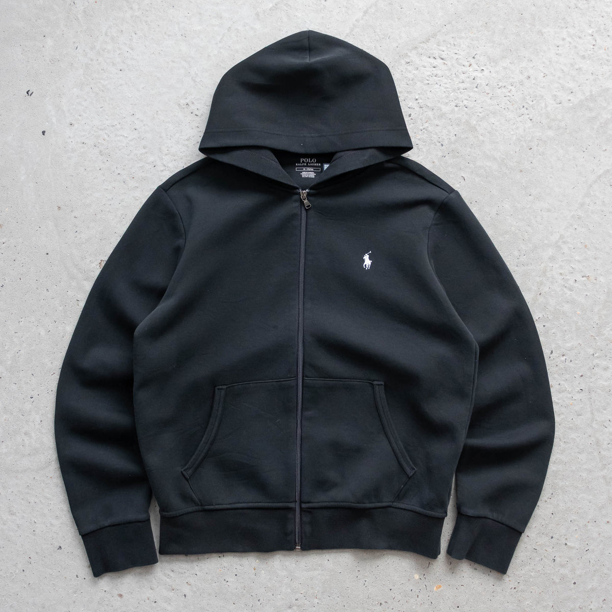 Polo Ralph Lauren Zip-Up Performance Hoodie – 2000s (M)