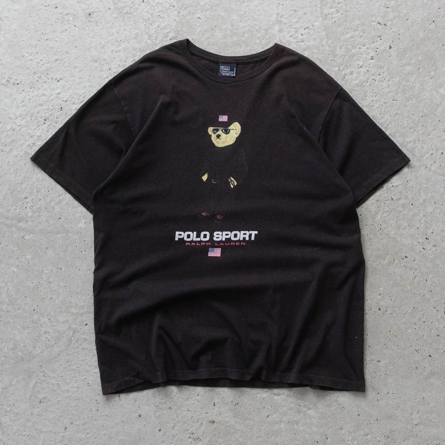 Vintage 90s Polo Sport Bear Ralph Lauren Tee - XL