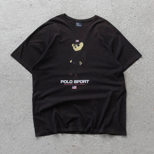 Vintage 90s Polo Sport Bear Ralph Lauren Tee - XL
