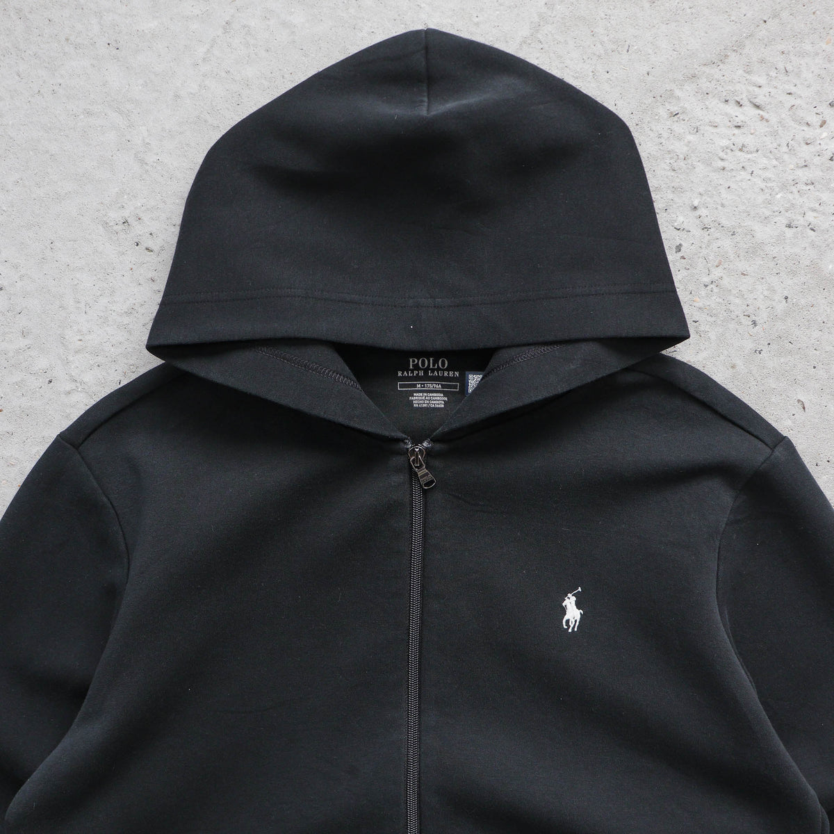 Polo Ralph Lauren Zip-Up Performance Hoodie – 2000s (M)