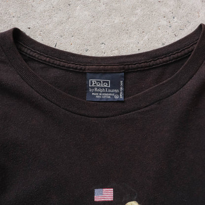Vintage 90s Polo Sport Bear Ralph Lauren Tee - XL