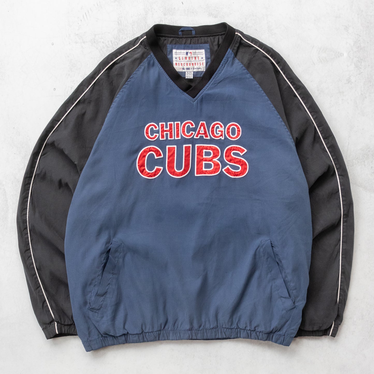 Vintage 90s Chicago Cubs MLB Pullover Jacket - XL