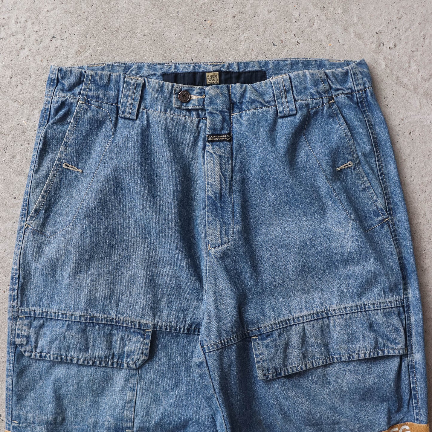 Vintage 90s Marithe Francois Girbaud Shuttle Strap Jeans - 36x34