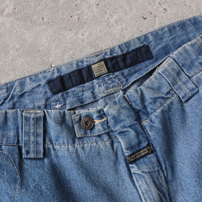 Vintage 90s Marithe Francois Girbaud Shuttle Strap Jeans - 36x34