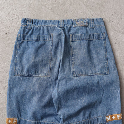 Vintage 90s Marithe Francois Girbaud Shuttle Strap Jeans - 36x34