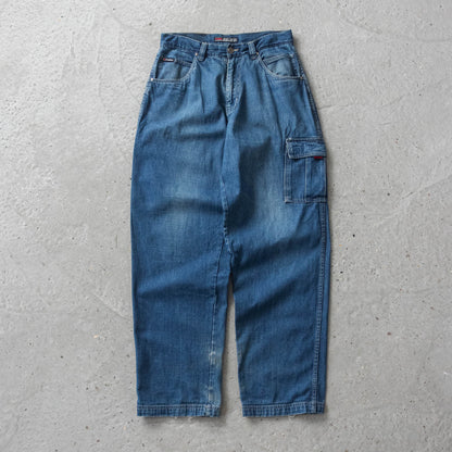 Vintage 90s FUBU Denim Carpenter Pants - 32x34