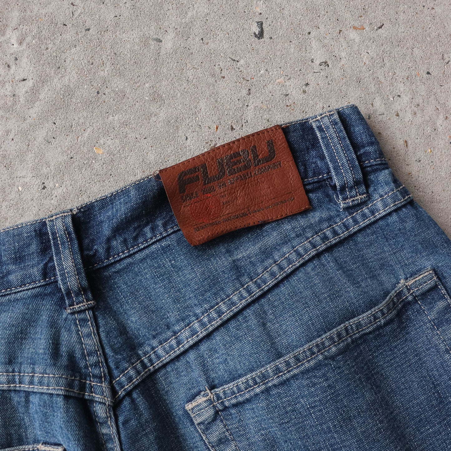 Vintage 90s FUBU Denim Carpenter Pants - 32x34