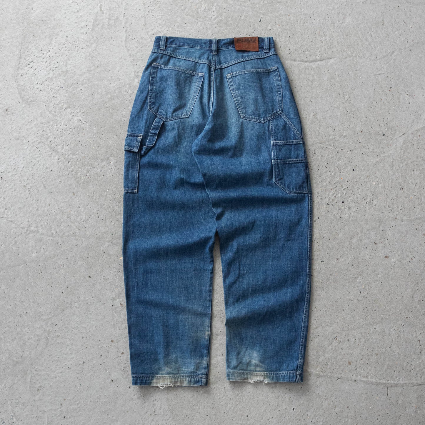 Vintage 90s FUBU Denim Carpenter Pants - 32x34
