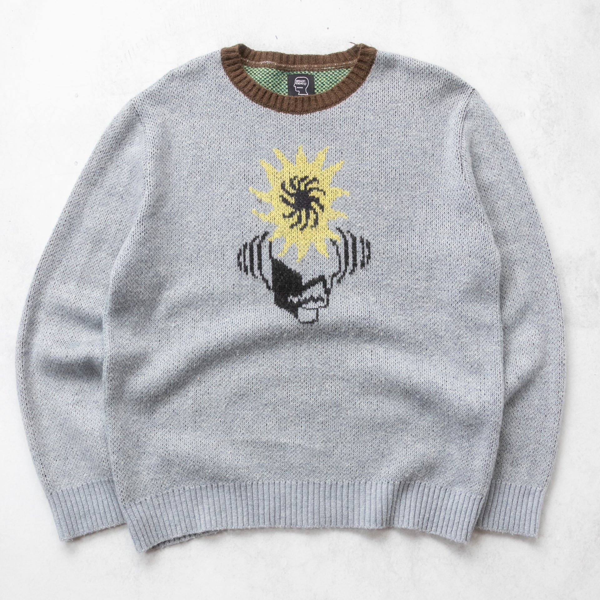Brain Dead Mondo Mondo Knit Sweater - M
